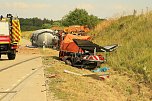 Ein Toter bei Unfall auf der A 38 (Foto: S. Dietzel)