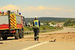 Ein Toter bei Unfall auf der A 38 (Foto: S. Dietzel)