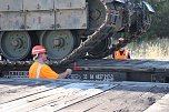 Panzer in Richtung Litauen verladen (Foto: Karl-Heinz Herrmann)
