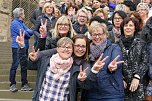 Mit 113 Frauen auf Erlebnistour in Erfurt (Foto: AHP/H. Fischer) Mit 113 Frauen auf Erlebnistour in Erfurt (Foto: AHP/H. Fischer)