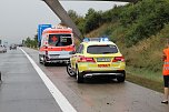 Unfall auf der A 38 (Foto: S. Dietzel)