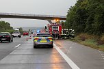 Unfall auf der A 38 (Foto: S. Dietzel)