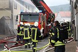 Wohnhausbrand in Buhla (Foto: Silvio Dietzel)
