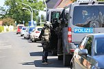 Polizeieinsatz in Kleinkeula (Foto: S.Dietzel)