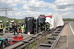 LKW-Unfall (Foto: S.Dietzel)