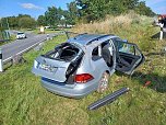 Unfall auf der A38 (Foto: S. Dietzel)