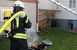 Kellerbrand in der Schillerstra&szlig;e (Foto: Feuerwehr Heiligenstadt)