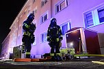 Mehrfamilienhaus in Heiligenstadt brannte (Foto: Feuerwehr Heiligenstadt)