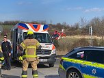 Unfall auf der A38 (Foto: S. Dietzel)