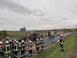 Unfall auf dem Autobahnzubringer (Foto: S.Dietzel)