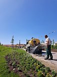 Neue Pflanzen ziehen auf dem Gelände der Landesgartenschau ein. (Foto: René Weißbach) Neue Pflanzen ziehen auf dem Gelände der Landesgartenschau ein. (Foto: René Weißbach)