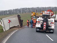 Bild: Lkw Unfall auf der B 4