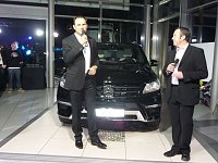 Bild: Andreas Peter (links), Moderator Ren&eacute; Pfeuffer
