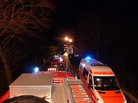 Bild: Schwerer Unfall auf der B 4