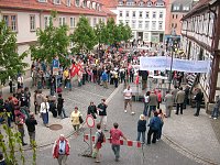 Bild: Demonstration gegen Neonazis