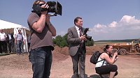 Bild: Spatenstich f&uuml;r Biogasanlage