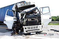 Unfall auf der A 38 Bild: Unfall auf der A 38