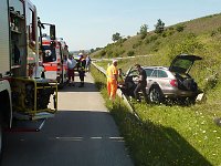 Bild: Unfall auf der A 38