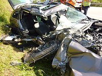 Bild: Unfall auf der A 38