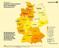 Bild: Infografiken: Lebenszufriedenheit