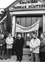 Bild: Gedenken in Bischofferode