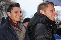 Werder-Bremen-Profis in Bleicherode Bild: Werder-Bremen-Profis in Bleicherode