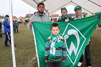 Werder-Bremen-Profis in Bleicherode Bild: Werder-Bremen-Profis in Bleicherode