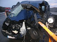 Bild: Unfall auf der Autobahn
