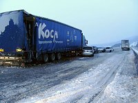 Bild: Unfall auf der Autobahn
