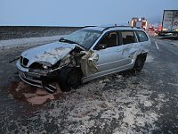 Bild: Unfall auf der Autobahn