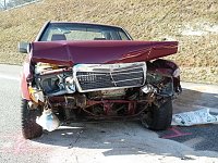 Unfall auf der Autobahn Bild: Unfall auf der Autobahn