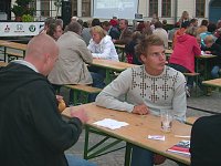 Bild: Atheltenpr&auml;sentation Markt Sondershausen