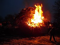 Osterfeuer in Leinefelde Bild: Osterfeuer in Leinefelde