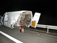 Bild: Unfall auf der Autobahn