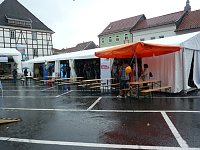 Bild: Im Regen versunken