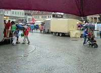 Bild: Im Regen versunken