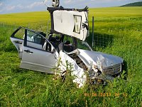 Bild: Unfall auf der Autobahn A 38