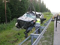 Bild: Unfall auf der A 71