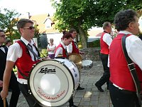 Bild: Ausgrabung und Beginn der Leinefelder Kirmes 2013