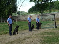 Bild: Polizeivorf&uuml;hrungen im Zeltlager der Johanniter