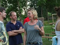 Bild: Abschlussabend des Zeltlagers der Johanniter