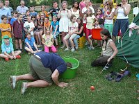 Bild: Abschlussabend des Zeltlagers der Johanniter