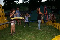 Bild: Abschlussabend des Zeltlagers der Johanniter