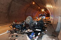 Bild: T&ouml;dlicher Unfall im Tunnel