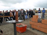 Bild: Grundsteinlegung Etzelsbach