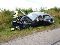 Bild: Unfall auf der A 38