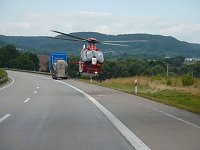 Bild: Unfall auf der A 38