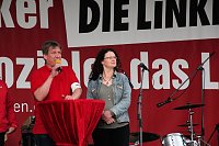 Bild: Linker Wahlkampf in Nordhausen