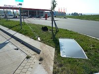 Bild: Vorbeigeschrammt - zum Gl&uuml;ck
