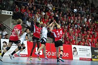 Bild: THC gewinnt den CL-Auftakt